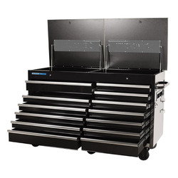 Kincrome Trade Centre Mobile Bench Twin Lid 13 Drawer