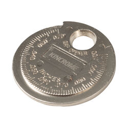 Spark Plug Gap Gauge Coin - Metric/ Imperial