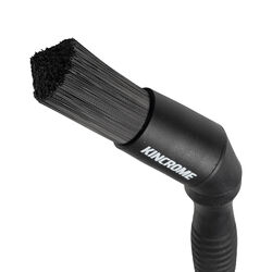 Flow Through Angled Parts Washer Brush