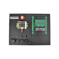 Large DC Control Box with Enerdrive 10a MPPT & Wiring Kit