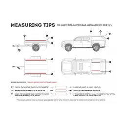 Front runner Ute Canopy or Trailer Slimline II Rack Kit / 1165mm(W) X 1358mm(L)