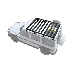 Front runner Mercedes-Benz Gelandewagen G Class (1979-2017) Slimline II 3/4 Roof Rack Kit / Tall