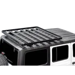 Front runner Jeep Wrangler JL 4 Door (2018-Current) Extreme Slimline II 1/2 Roof Rack Kit