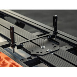 Folding Maxtrax & TRED Mounts 30mm high [Rhino S4 S5 & Yakima Platforms] 