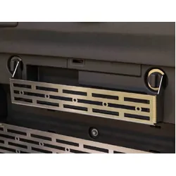 Rear Door Caddy to suit Toyota Prado 150 / Lexus GX 460 [Natural Stainless]
