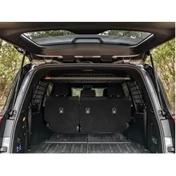 Standalone Rear Roof Shelf to suit Toyota LandCruiser LC300 [Large Side Molle Panels]