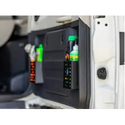 Rear Door Pocket Cages to suit Mitsubishi Pajero Gen 4 NS-NX [Natural Stainless]