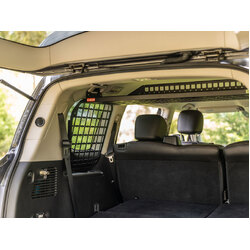Standalone Rear Roof Shelf to suit Nissan Patrol Y62  [Large Side Molle Panels]