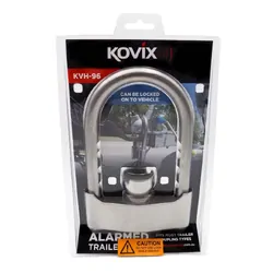 Kovix Alarmed Trailer U Lock Kvh-96
