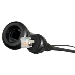 Ip67 Microphone Extension Lead (2M) With Panel Mount Suit Xrs-390C