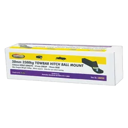 Loadmaster Tow Bar Tongue - 50mm 235mm Hole Length 51mm Drop 3500kg