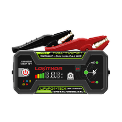 Lokithor Jumpstarter 12V/1350A LifePo4 | Flashlight @200 Lumen | Power Bank @ 8000mAh