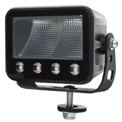 40w LED Work Light with 12W Flashing Amber Warning Lights