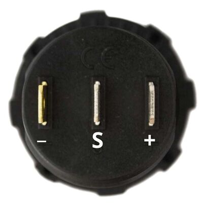 Lv Automotive Oled Volt/Amp Gauge 8-60Vdc 0 - 100 Amps With Shunt