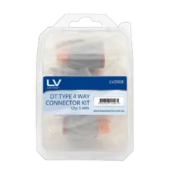 Dt Type Connector Kit 4 Way Dt4 Type 5 Kits/Display Pack