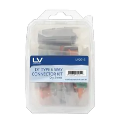 Dt Type 6 Way Connector Kit 5 Kits Per Display Pack