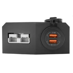 50A Conn/Usb Surface Mnt 3.0/2.4A Usb Output