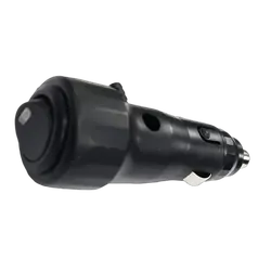 12V/8A Cig.Lighter Plug On/Off Switch 3M Spiral Lead & Led Power Indicator