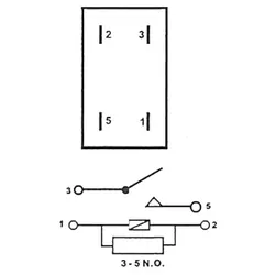12V/25A N/O 4 Pin Micro Relay