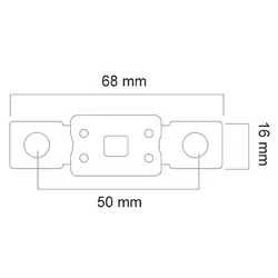 LV Automotive 100a Mega Fuse