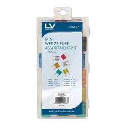 Mini Wedge Fuse Kit 120 Pcs