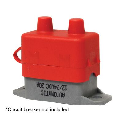 Red Circuit Breaker Insulator [5Pcs] Heavy Duty