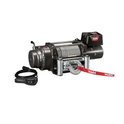 Warn 12V 15,000lb Large Frame Recovery Winch with 27m Wire Rope