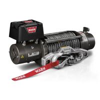 Warn 12V 8,000lb Recovery Winch with 30m Synthetic Rope