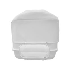 Oceansouth Skipper Deluxe Folding Seat - White