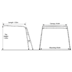 Fisherman Top 1.5 - 1.7M Blue