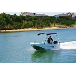 Oceansouth 3 Bow Bimini 1.9 - 2.1m - Black