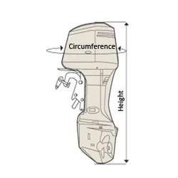 Full Outboard Cover Up TO 3.5hp