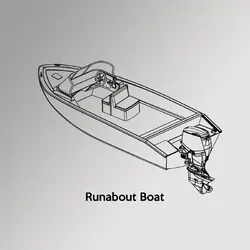 Oceansouth Runabout Cover 5.6m - 5.9m