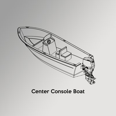 Oceansouth Centre Console Cover 5.0m - 5.3m