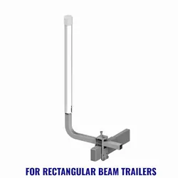 Oceansouth Boat Trailer Guide Poles (Regular Tube Mount) 1520mm