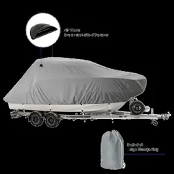 Oceansouth Pilot/Cruiser Boat Cover Grey 7.0m - 7.5m