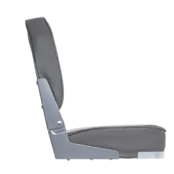 Deluxe Fold Down Seat Upholstered Grey/Charcoal