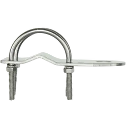 3Mm Bullbar Bracket With "U" Bolts - Stainless Steel