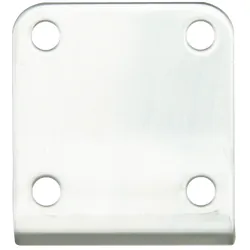 2.5Mm "L" Bracket With Cable Slot - Stainless Steel