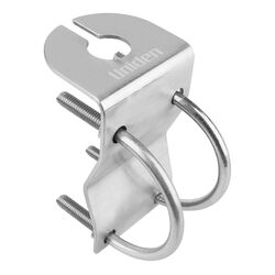 Uniden MBU-02 Glossy Stainless Steel Bull Bar Mount with Cable Slot