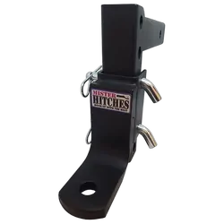 Ball Mount Adjustable 9-1/8 Drop 7-7/8" Rise 12" Length 2270Kg