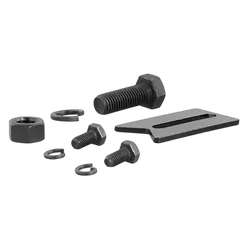 Ball Mount Receiver Adaptor With Anti-Swivel Plate