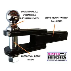 Protection Sleeve Suits MHCM1 25.4mm I.D. 31.4mm O.D. 50mm Length Zinc Plated