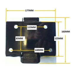 Step Bumper Receiver Universal Incl Mounting Hardware