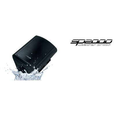 Majestic SP2000B Black Box Speaker Outdoor Weatherproof 80Wrms Max High Quality