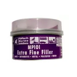 Fixtech MP101 Fine Filler - Extra Fine Gel Coat And Fine Repairs, White 1kg