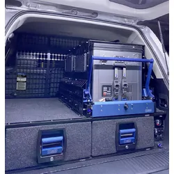 Cargo Barrier To Suit Nissan Patrol Y62 2018-Current (Rear Curtain Air Bag)