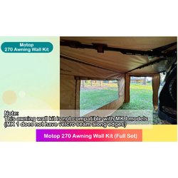MOTOP Awning Wall Kit for 270 Freestanding Awning (Passenger side MKIII)