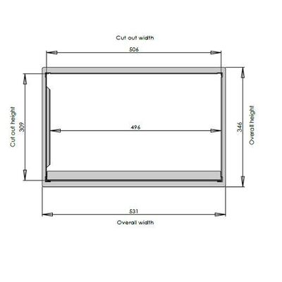 NCE MICROWAVE BRACKET (SUITS 23L FLATBED MICROWAVE)
