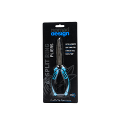 Nomad Design Stainless Pliers - Blue/Black - 6" Split Ring